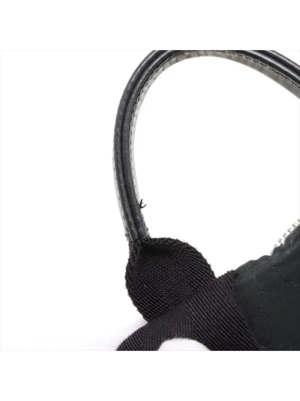 Gucci GG Nylon Leather Backpack Black
